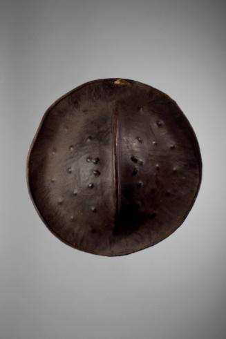 Shield, mid 20th Century
probably Amhara culture; South Central Ethiopia
Hippopotamus hide; 3…