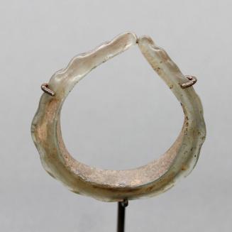 Glass Earring (Dimbo), 19th Century
Waropen culture; Cenderawasih (Geelvink) Bay, Papua Provin…