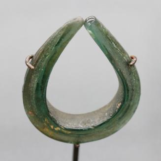 Glass Earring (Dimbo), 19th Century
Waropen culture; Cenderawasih (Geelvink) Bay, Papua Provin…