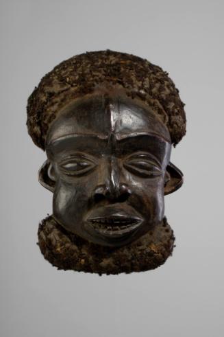 Mask, 20th Century
Bamun People; Cameroon
Wood and human hair; 16 1/4 x 12 1/2 x 5 3/4 in.
F…