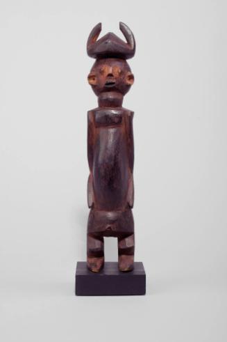 Standing Fetish Figure, late 19th to early 20th Century
Chamba culture; Nigeria
Wood, patina …