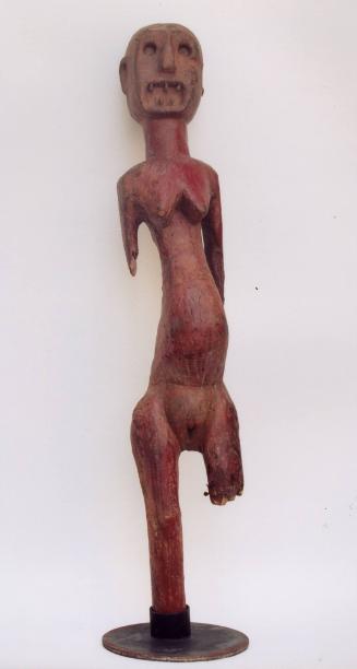 Standing Female Figure; unknown date
Dogon culture; Niogom, Mali
Wood; 71 x 11 in.
2003.34.6…