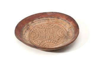Plate with Decoration in Relief, c. 900-1519 A.D.
Totonac culture; Cempoala, Veracruz, Mexico
…