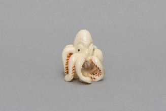 Octopus Netsuke, 19th to 20th Century
Japan
Ivory and pigments
 2005.9.10
Gifts of City of …