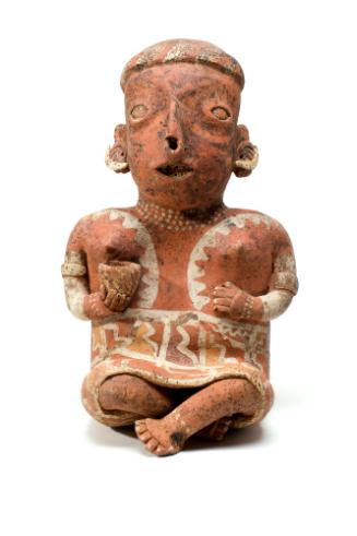 Female Figure, 300 BCE - 200 CE
Nayarit Shaft Tomb peoples; Nayarit, Mexico
Ceramic and pigme…