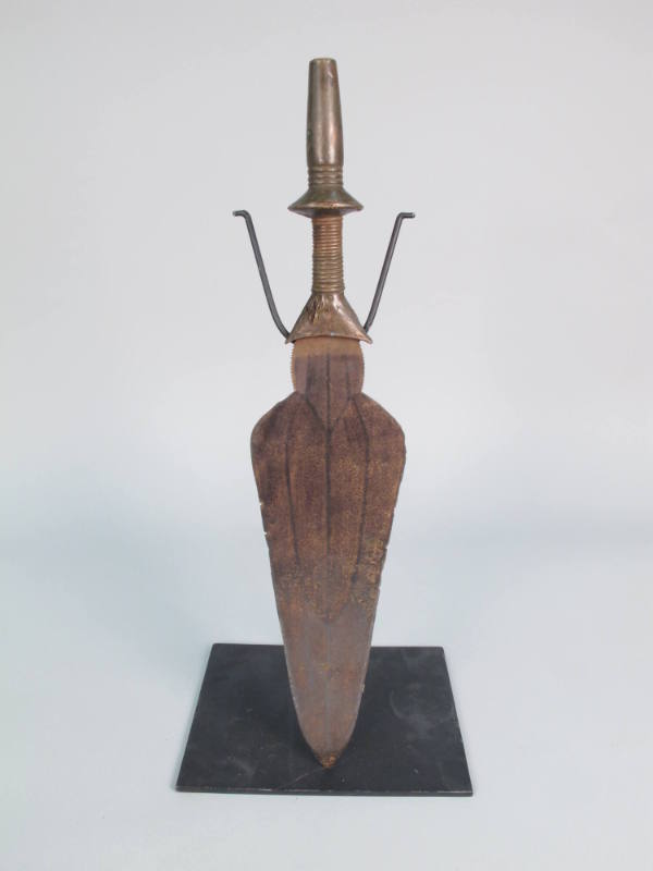 Sword Currency, 19th Century
Mongo culture; Democratic Republic of the Congo
Iron and copper;…