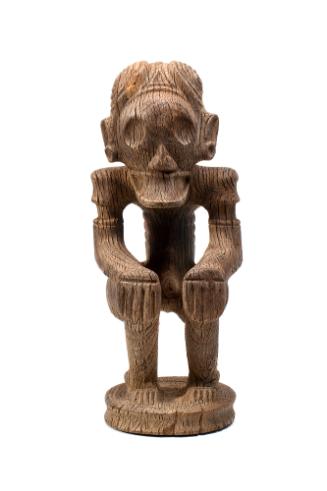 Deity Figure (Zemí), 1100-1500 CE
Taíno culture; Dominican Republic, Caribbean
Wood; 13 3/8 ×…