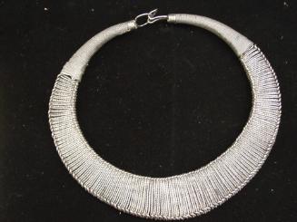 Necklace, 20th Century
Miao culture; probably Guizhou Province, China
Silver; 11 x 10 in.
20…