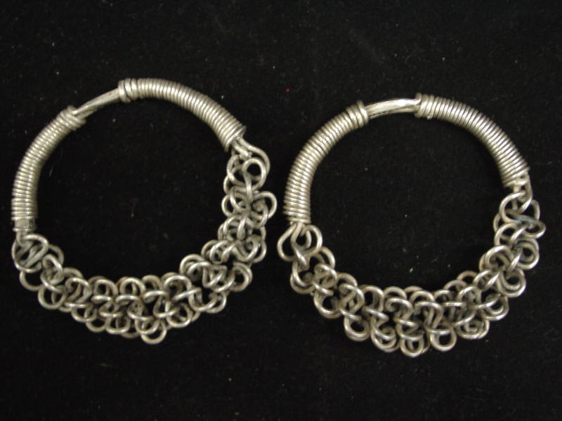 Bracelets, 20th Century
Miao culture; probably Guizhou Province, China
Silver; 4 in.
99.68.5…