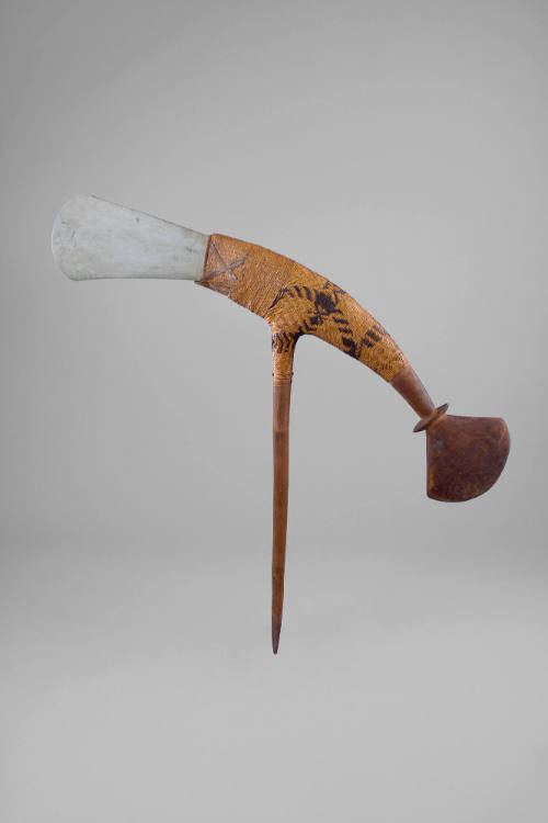 Ceremonial Axe, 20th Century
Southern Highlands Province, Papua New Guinea, Melanesia
Wood, s…