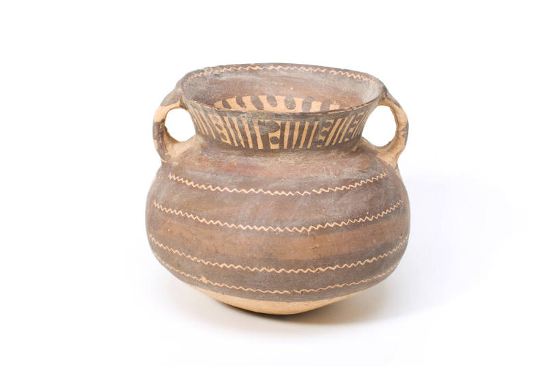 Jar, Machang phase (c. 2300-2000 B.C.)
Yangshao people; Gansu Province, China
Earthenware and…