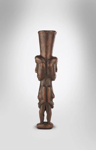 Betel Nut Mortar (Dap Dap), 20th Century
Papua New Guinea, Melanesia
Wood; 11 1/4 × 2 1/2 × 1…