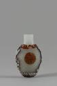 Snuff Bottle with Longevity Character (Shou), Qing dynasty (1644-1911)
China
Peking glass; 2 …