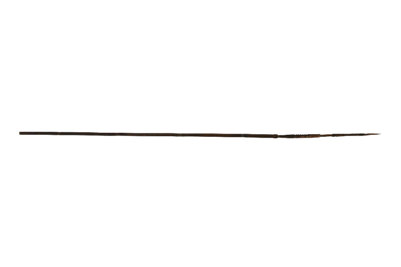 Spear, 20th Century
Melaneisa
Wood and fiber; 43 × 1/2 × 1/2 in.
2017.10.64
Anonymous Gift