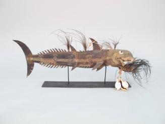 Fish Spirit Sculpture, mid 20th Century
Upper Sepik River Region, East Sepik Province, Papua N…