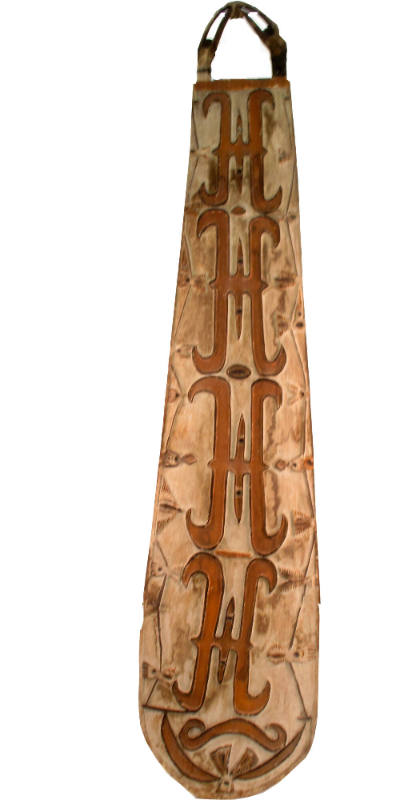 Shield, mid to late 20th Century
 Asmat culture; Papua (Irian Jaya) Province, Indonesia, Melan…