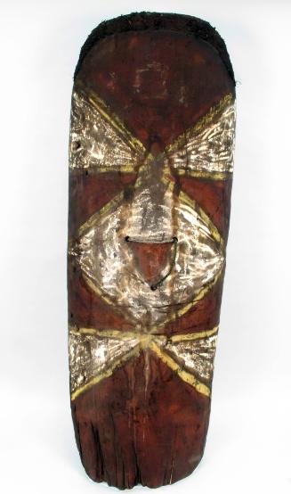War Shield, mid 20th Century
Asaro culture; Otomanaro, Eastern Highlands Province, Papua New G…