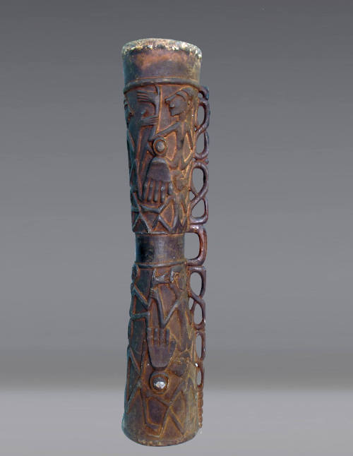 Drum, mid 20th Century
Asmat culture; Papua (Irian Jaya) Province, Indonesia, Melanesia
Wood;…