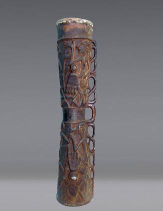 Drum, mid 20th Century
Asmat culture; Papua (Irian Jaya) Province, Indonesia, Melanesia
Wood;…