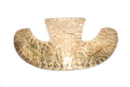 Headdress (Vincha), 100 BCE - 300 CE
Possibly Nasca culture; Peru
Gold; 12 3/4 × 19 in.
2005…