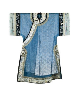 Court Robe, Qing Dynasty (1644-1911)
China
Silk and satin; 52 x 44 1/2 in.
18404
Gift of Mi…