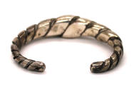 Bracelet with Incised Coil, 20th Century
Miao culture; Guizhou Province, China
Silver; 1/4 × …