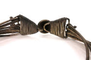 Necklace with Nine Bands and Hook Clasp, 20th Century
Miao culture; Guizhou Province, China
S…