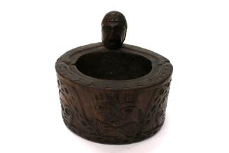 Cup or Ash Tray, 20th Century
Paiwan culture; Pingtung or Taitung County, Taiwan
Wood; 4 × 4 …