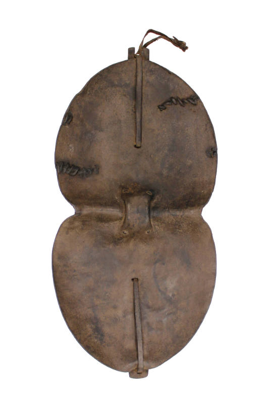 Shield (Gula), late 19th to early 20th Century
Sukuma culture; Tanzania
Leather and wood; 33 …