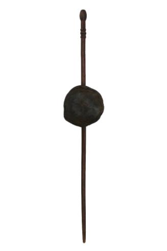 Shield, 20th Century
Dinka culture; South Sudan
Wood and leather; 53 × 9 1/8 × 3 1/4 in.
201…