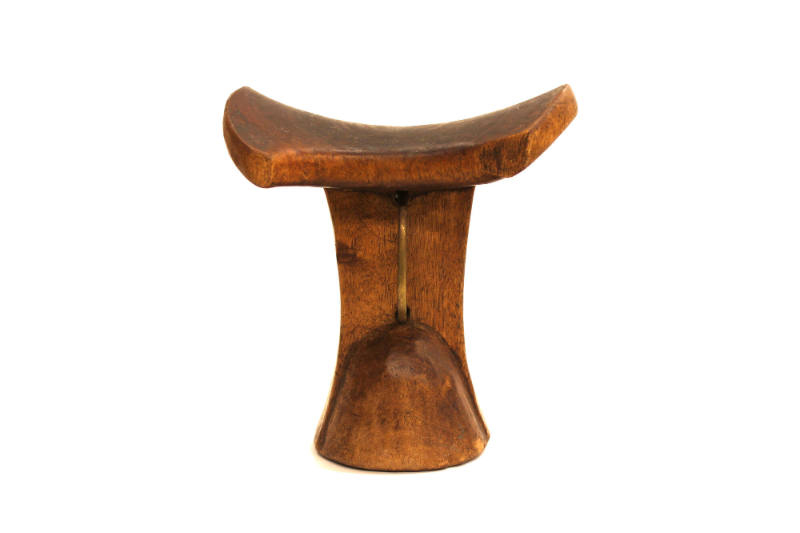 Headrest, 20th Century
probably Turkana culture; Kenya
Wood and metal; 6 7/8 × 6 1/4 × 4 1/4 …