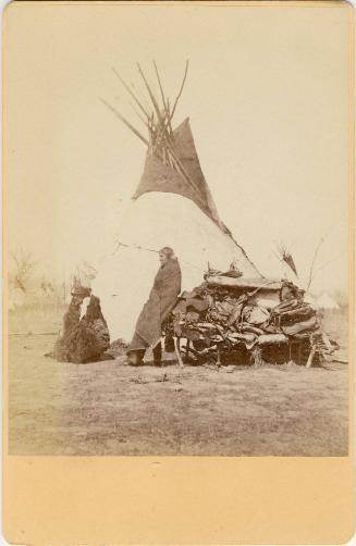 Ho-Ko-Ni Camp, c. 1858
William S. Soule (American, 1836-1908)
Paper; 6 1/2 x 4 1/4 in.
87.28…