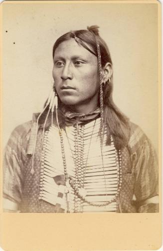 So-lo-sis, Chief Sa-tan-ta's Son, c. 1858
William S. Soule (American, 1836-1908)
Paper; 6 1/2…