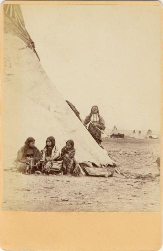 Arapahoe Camp, c. 1858
William S. Soule (American, 1836-1908)
Paper; 6 1/2 x 4 1/4 in.
87.28…