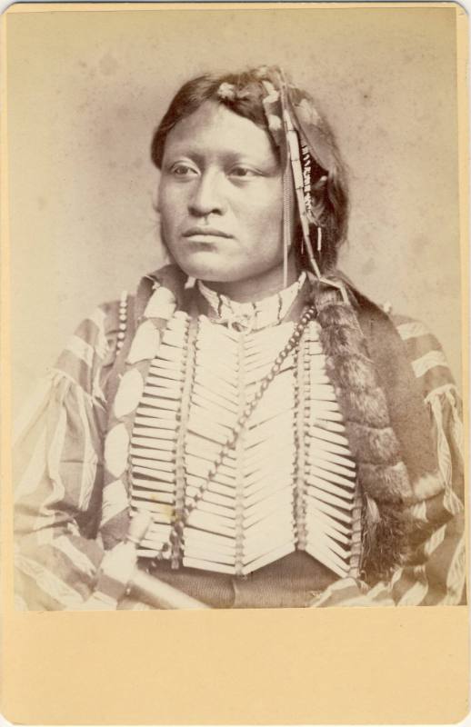 Son of Apache Chief Pacer, c. 1858
William S. Soule (American, 1836-1908); Fort Sill, Oklahoma…