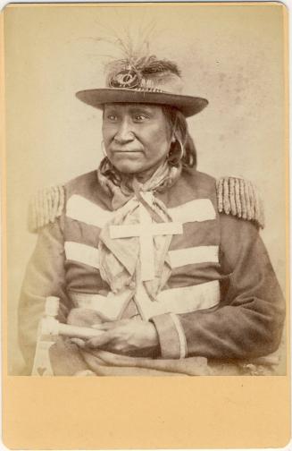 Ta-Ha, Apache Medicine Man, c. 1858
William S. Soule (American, 1836-1908); Fort Sill, Oklahom…