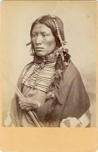 Apache Warrior, c. 1858
William S. Soule (American, 1836-1908); Fort Sill, Oklahoma
Photograp…