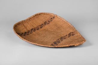 Basketry Tray, date unknown
Paiute culture; California 
Willow; 17 x 13 1/2 in.
4374
Willia…