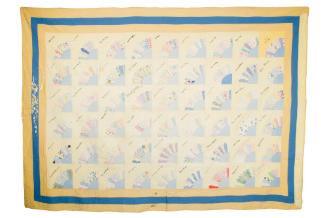 Quilt, early 20th Century
United States
Cotton; 98 × 70 in.
96.36.703
Gift of the Fullerton…