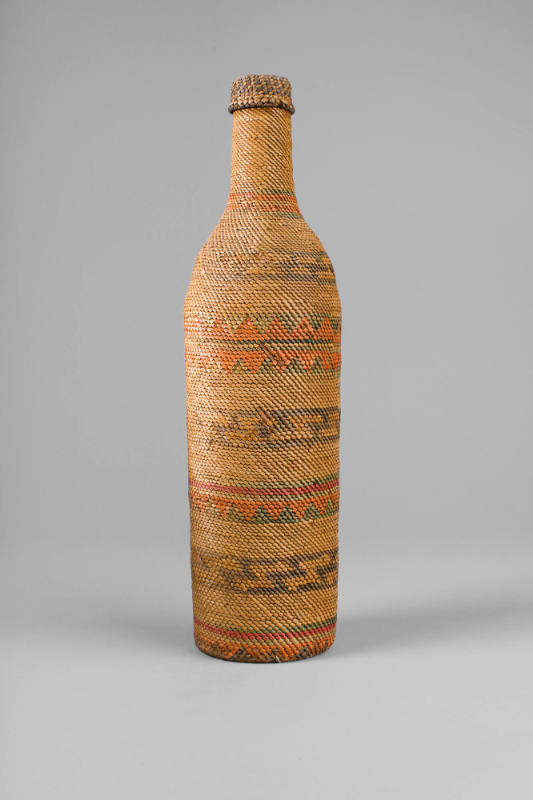 Basketry Bottle, unknown date
Nootka people; Vancouver Island and British Columbia, Canada 
N…