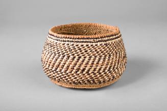 Basket Constructed in a Twill Weave, unknown date
Hupa people; Northwestern California
Squaw …