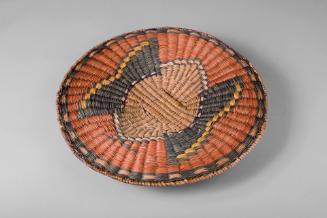 Basketry Plaque, unknown date
Hopi people; Northeastern Arizona
Willow and currant ; 14 3/4 i…