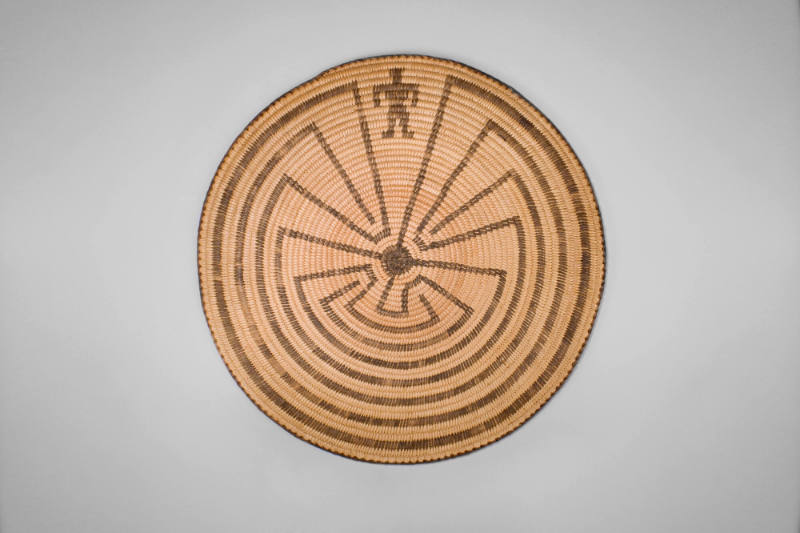 Plaque with "Labyrinth" Design, 20th Century
Pima culture; Southern Arizona
Willow, devil's c…