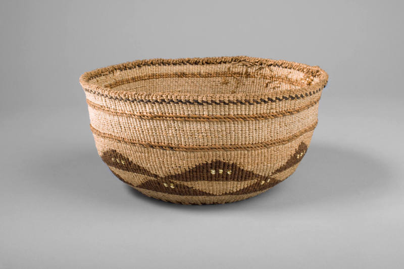 Basketry Bowl, unknown date
Kalamath-Modoc people; South Central Oregon or Northeastern Califo…