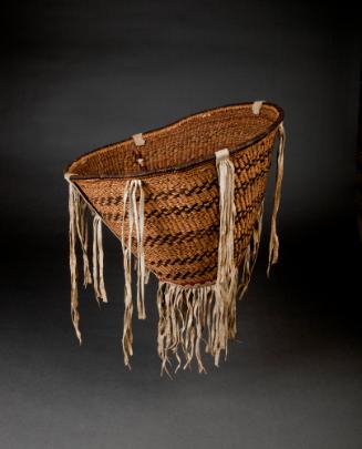 Burden Basket, c. 1900
Athabaskan Apache culture; Arizona
Willow, devil's claw, martynia, buc…