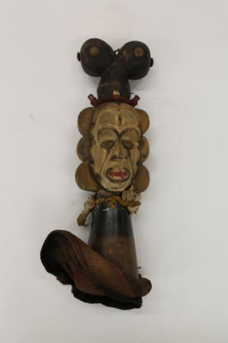 Igbo Ekeleke Figure, 20th Century
Igbo culture; Nigeria
Fabric, copper, kaolin, brass, fabric…