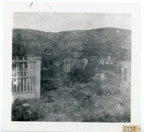 God’s Acres at Mission San Juan Capistrano, early 20th Century
Unknown photographer; San Juan …