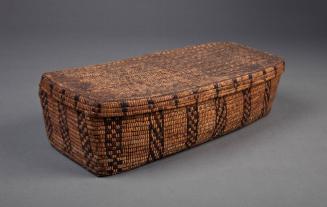 Storage Box, late 19th century
Salish people; British Columbia, Canada
Natural reed; 6x 10 1/…
