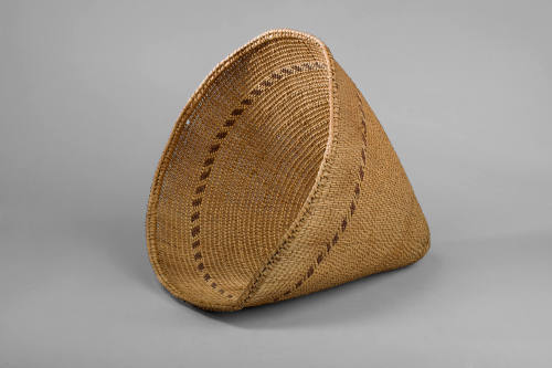 Conical Burden Basket, unknown date
Paiute people; California 
Willow and redbud; 15 x 14 3/4…