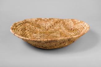 Basketry Bowl, unknown date
Mescalero Apache people; Southern New Mexico
Willow and yucca; 4 …